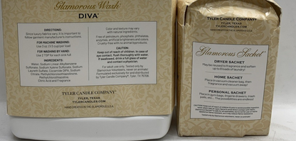 Glamorous Diva Laundry Detergent 1892g with Sachet, Phosphate-Free, Scented