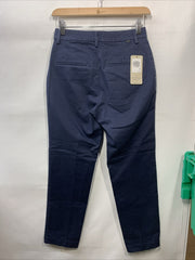 Dockers Women's Slim Fit Ankle Refined Long Pant Navy Blazer A17700004 Size 25