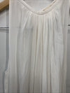 Ramy Brook Paris Women's Sleeveless Dress White XSmall Elastic Waist for Parties