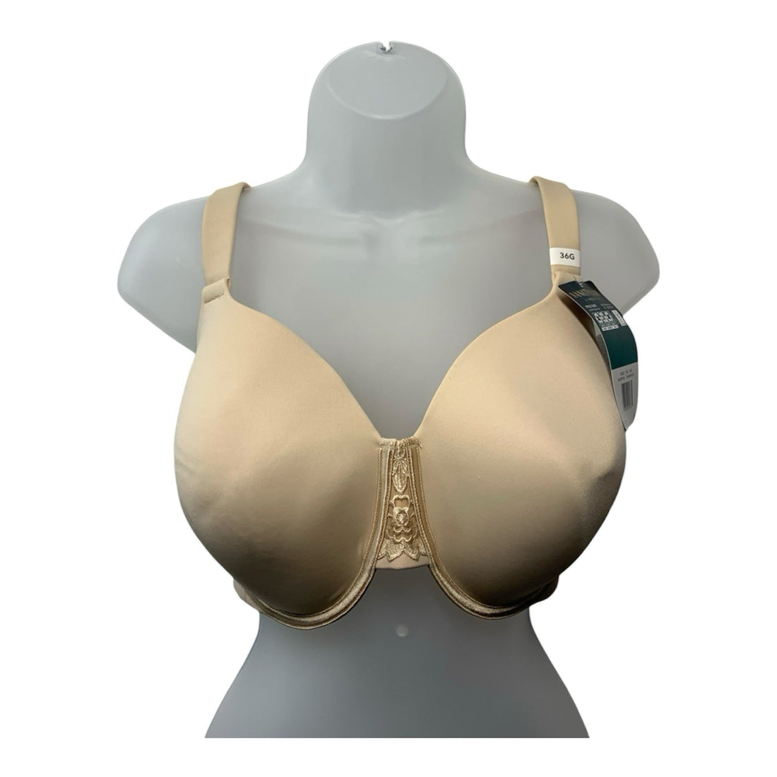 Vanity Fair Beautiful Benefits Contour Back Smoother Bra 76380 Underwire Sz 36G