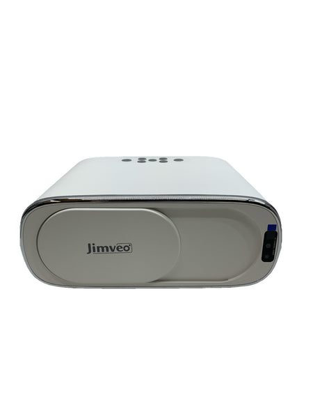 Projector [AI Auto Focus/Auto Lens Cap] Outdoor-Projector-4K with WiFi 6 White