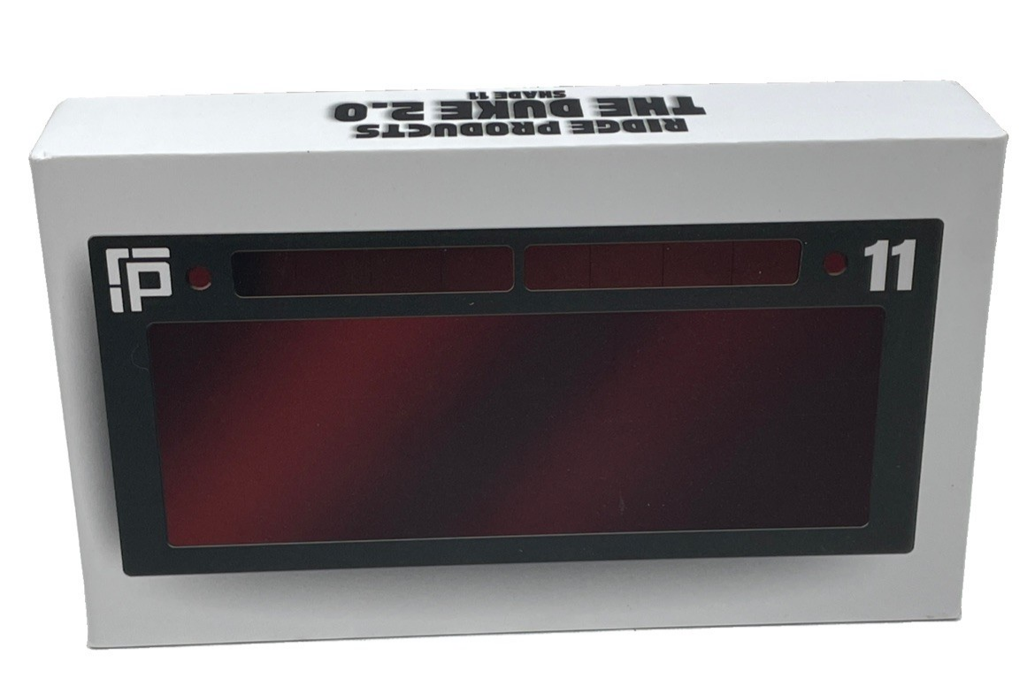 The Duke Single 2.0 | Shade 11 Red Auto Darkening Welding Lens | 20A TIG Rati...