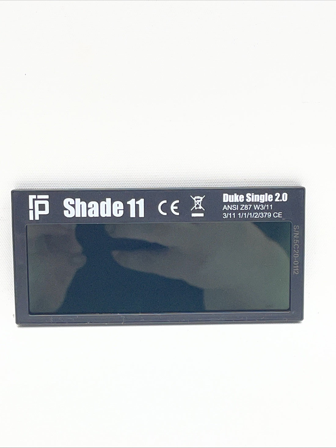 The Duke Single 2.0 | Shade 11 Red Auto Darkening Welding Lens | 20A TIG Rati...