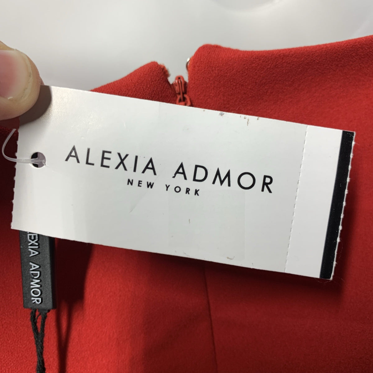 Alexia Admor Monica Crew Neck Mini Dress Long Sleeve Cocktail Party Size Large