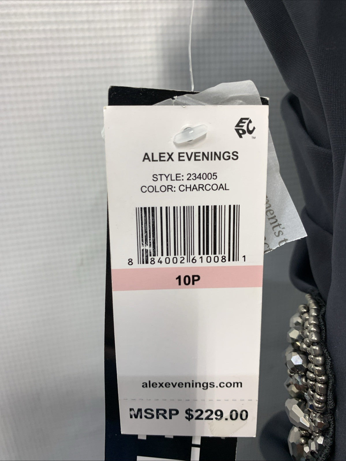 Alex Evenings Women's Slimming Short Ruched Dress Sleeveless with Ruffle 10P