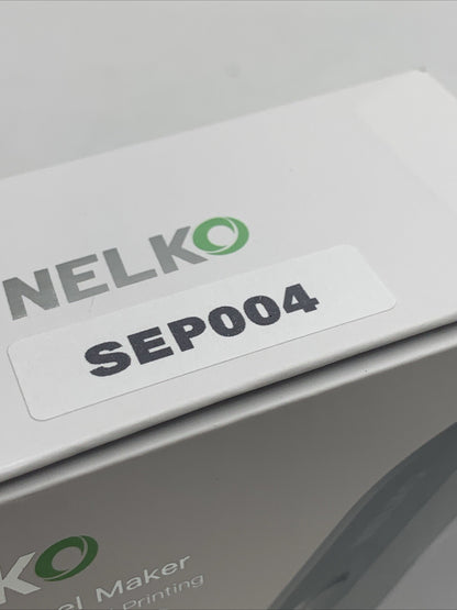 Nelko Bluetooth Label Printer, Portable Thermal Sticker Label Maker, IOS Android