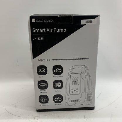Intelligent Electric Smart Air Pump JN-8138 Portable for Car Tires Surfboard Inf