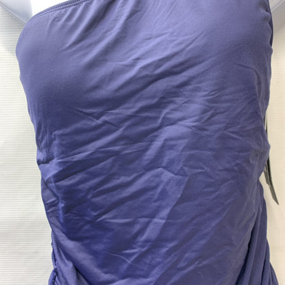 La Blanca Women's Island Goddess One Shoulder Keyhole Tankini Top Swimwear 10