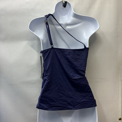 La Blanca Women's Island Goddess One Shoulder Keyhole Tankini Top Swimwear 10