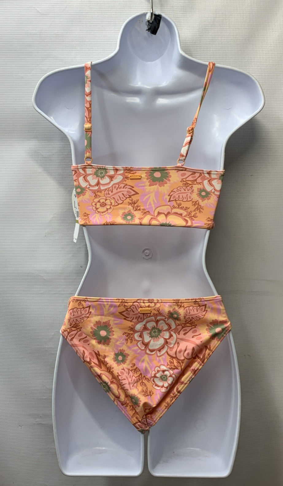 Roxy Girls' Two Piece Bikini Swimsuit, UPF 50+ Sun Protection, Quick-Dry Size 14