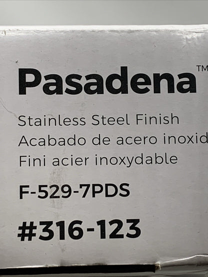 Pfister Pasadena Kitchen Faucet with Pull Down Sprayer & Soap Dispenser F5297PDS
