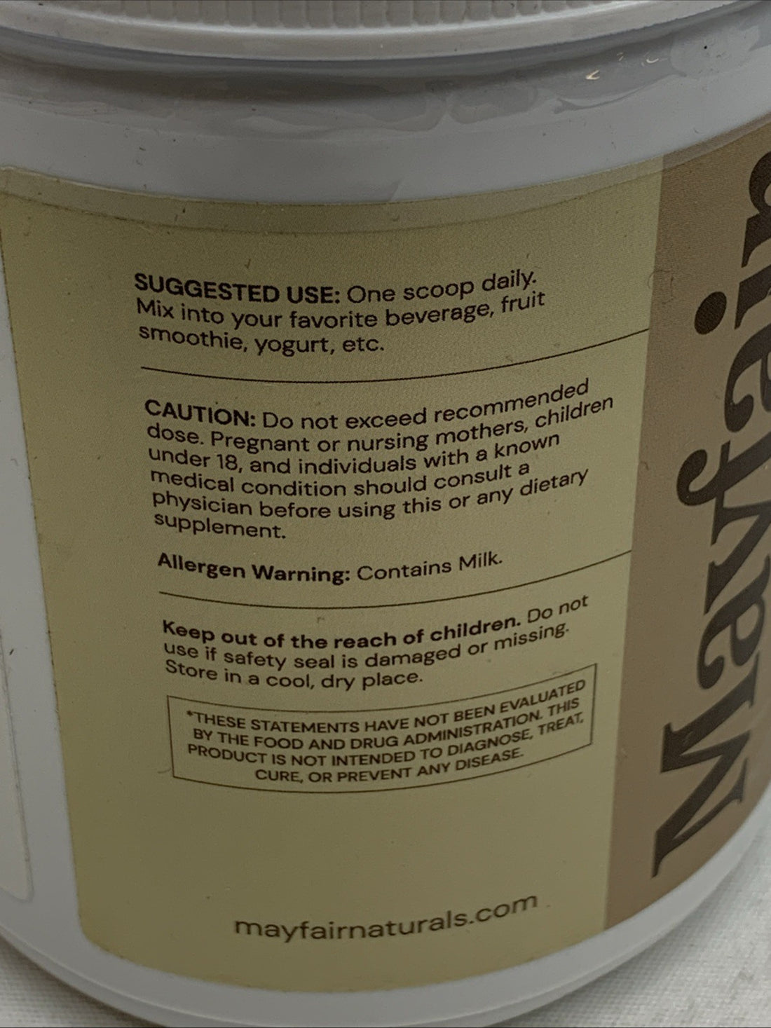 (2) Grass-Fed Bovine Colostrum Supplement w/ Cocoa Powder 60 Servings Chocolate