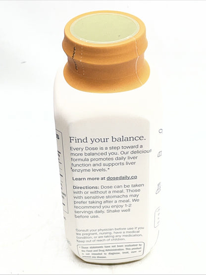 Dose for Your Liver Cleanse Detox & Repair Orange Flavor 16oz Bottle 3 Pack