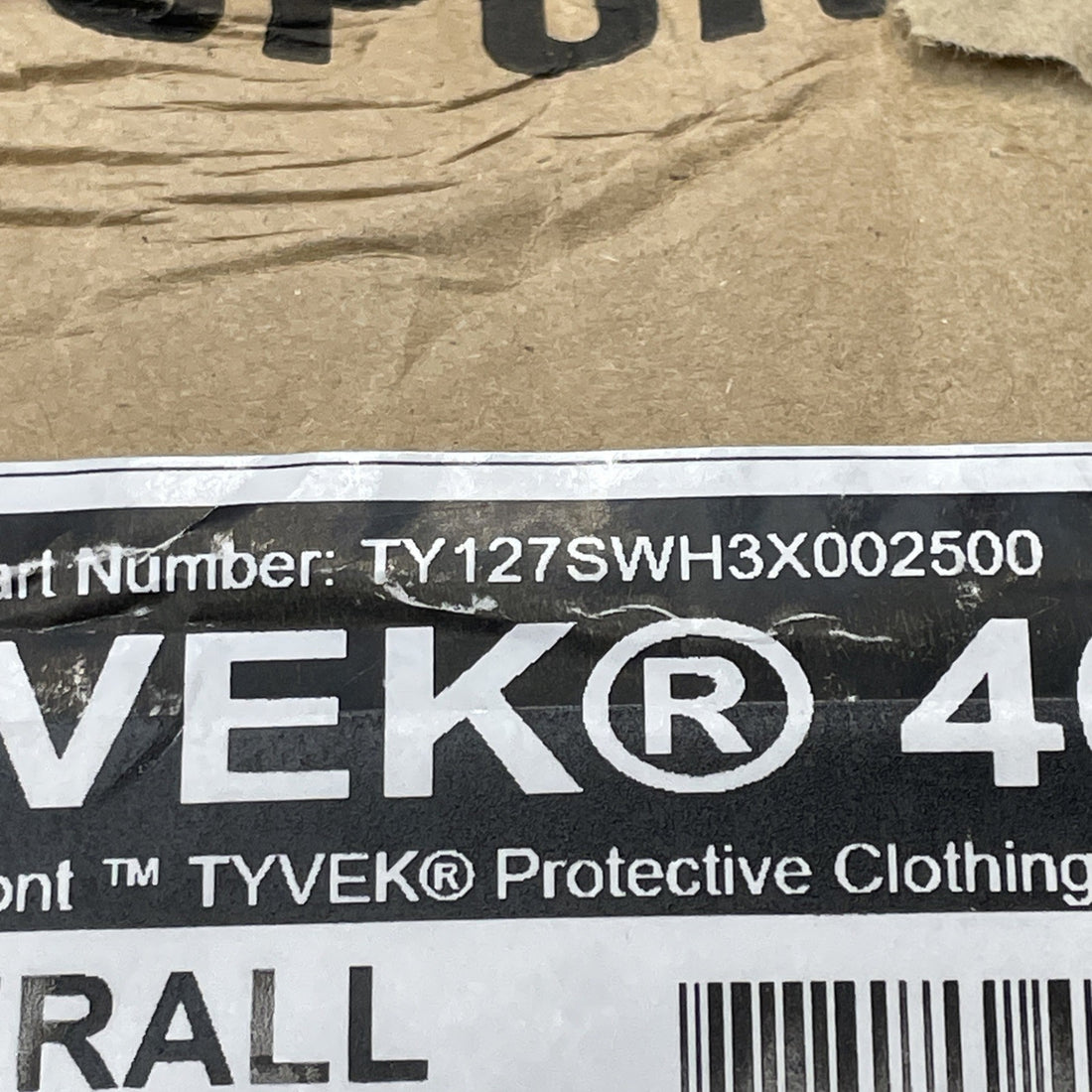 Dupont Tyvek TY127S Chemical Painting Safety Suits Disposable Coveralls 3X 25pk