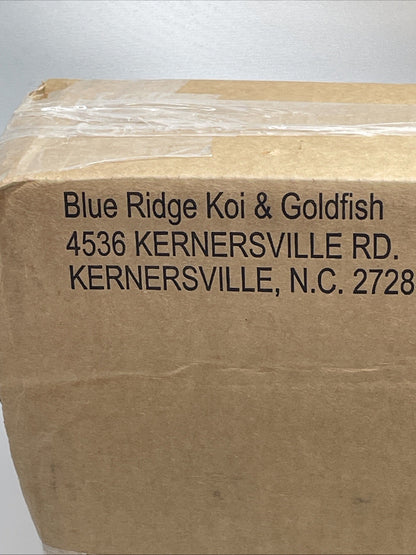 Blue Ridge Koi Fish Food, Probiotic Plus Formula 3/16" Pellets 25lbs 36% Protein