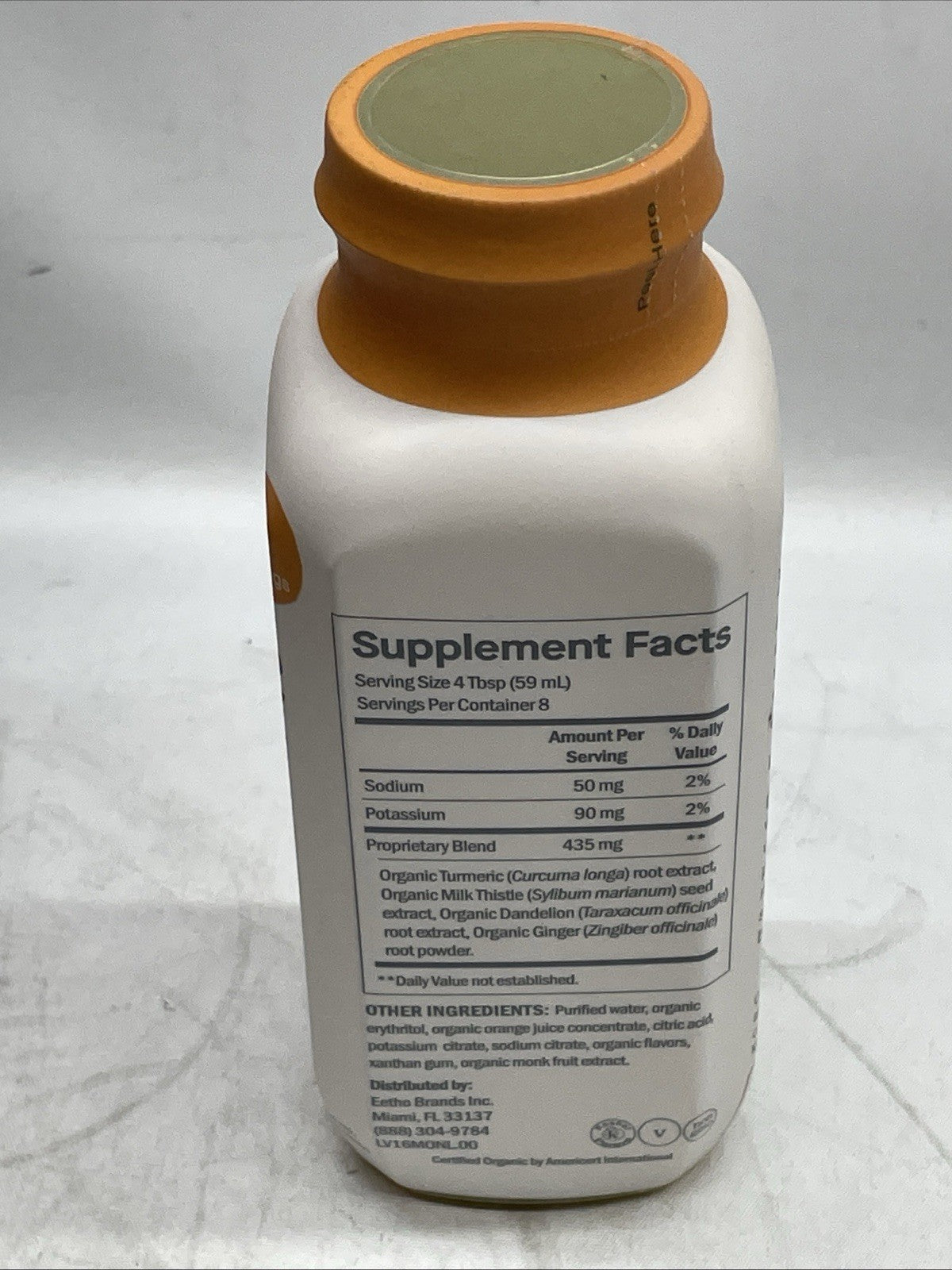 Dose for Your Liver Cleanse Detox & Repair Orange Flavor 16oz Bottle 3 Pack