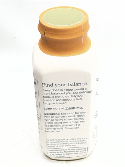 Dose for Your Liver Cleanse Detox & Repair Orange Flavor 16oz Bottle 3 Pack