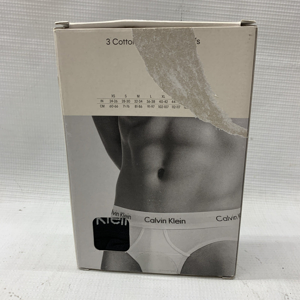 Calvin Klein Cotton Stretch Hip Briefs Quick Dry /Wicking Size XL - 3 PACK