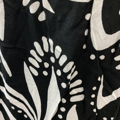 Vince Camuto Women's Sleeveless V-Neck Tiered Maxi Dress Rich Black Casual Large