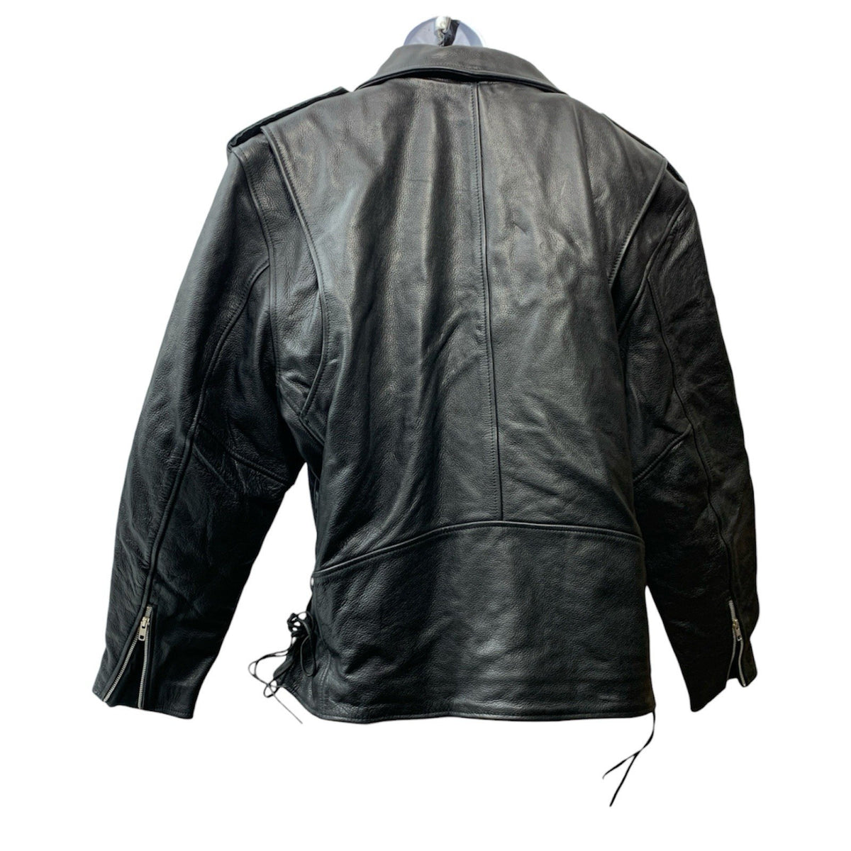 Milwaukee Leather SH1011 Mens Premium Black Motorcycle Riders Leather Jacket 3XL
