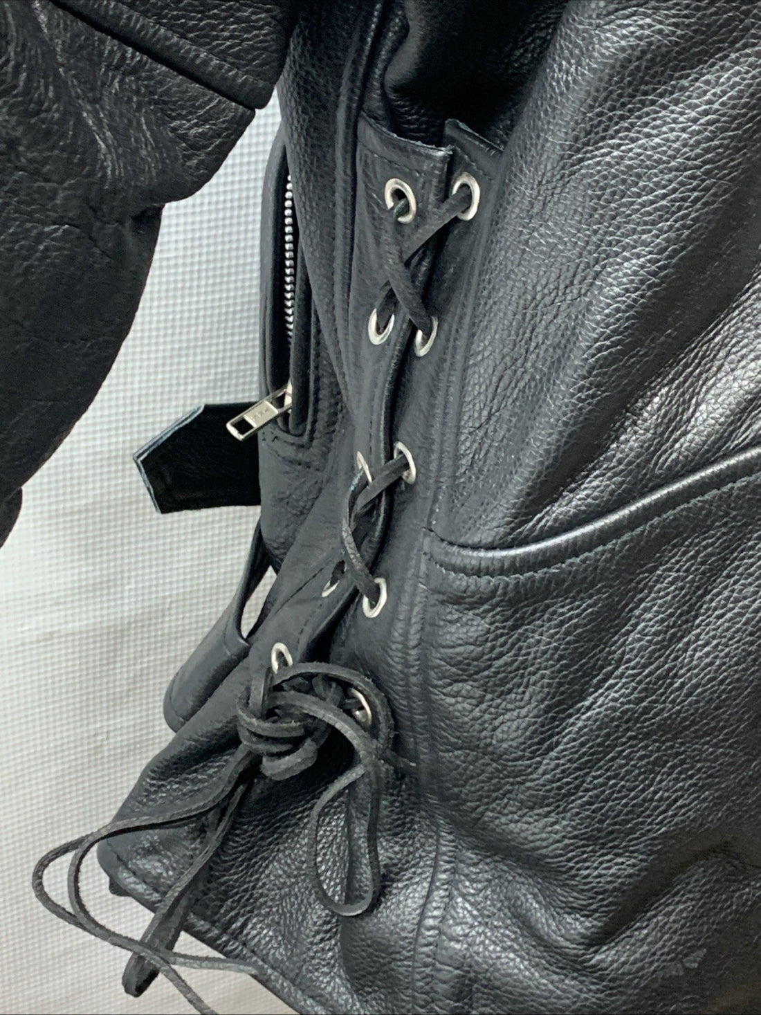 Milwaukee Leather SH1011 Mens Premium Black Motorcycle Riders Leather Jacket 3XL