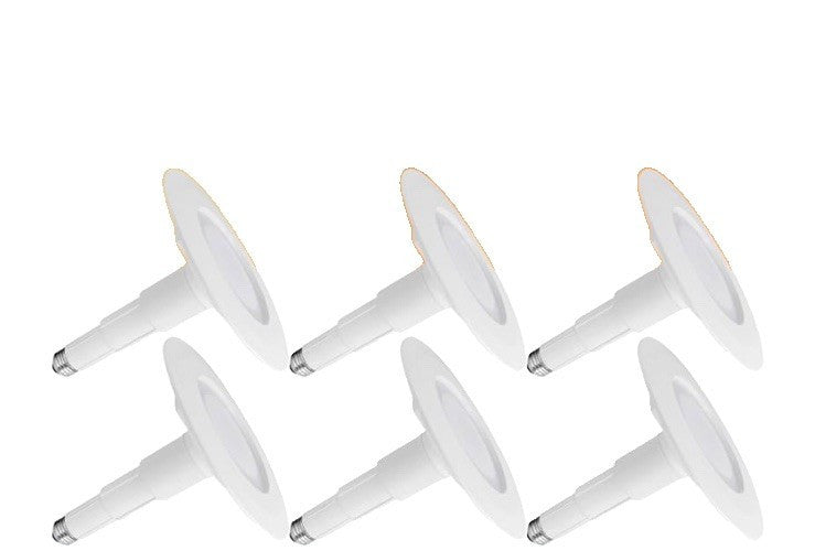Soliseed 5/6 Inch LED Can Lights Length Adjustable Downlight 800LM 12W - 6 Pack
