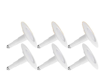Soliseed 5/6 Inch LED Can Lights Length Adjustable Downlight 800LM 12W - 6 Pack