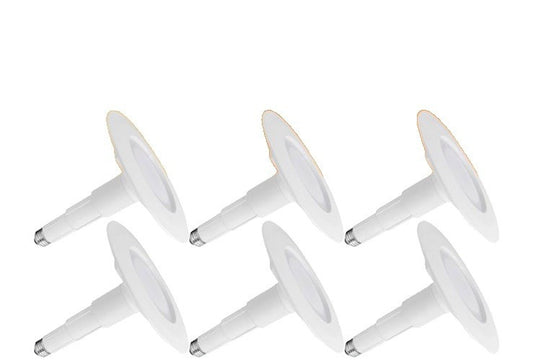 Soliseed 5/6 Inch LED Can Lights Length Adjustable Downlight 800LM 12W - 6 Pack