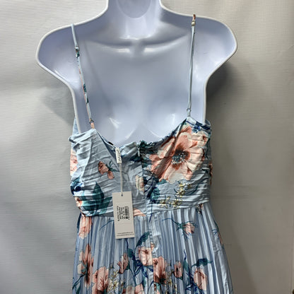 Petal & Pup Women's Naira Pleated Maxi Dress Sleeveless Evening Cocktail Size 10