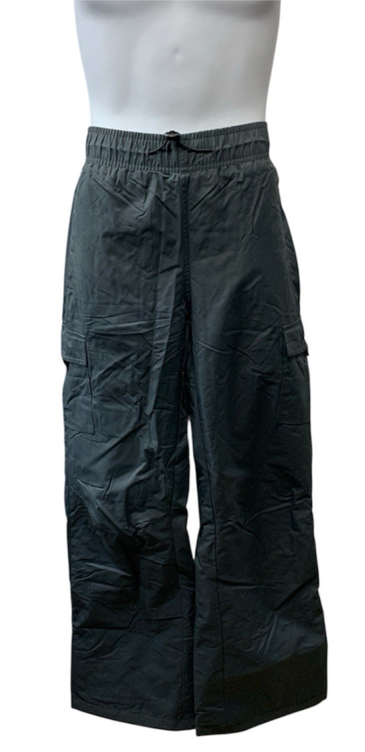 Arctix Women's Lumi Pull Over Fleece Lined Cargo Snow Pants Long Size M Steel