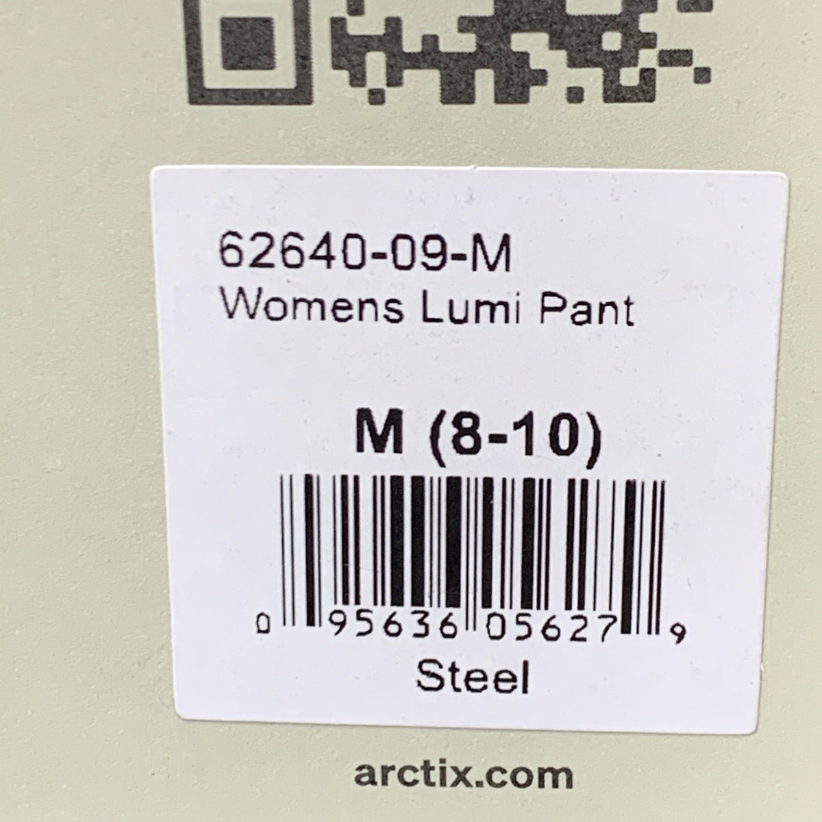 Arctix Women's Lumi Pull Over Fleece Lined Cargo Snow Pants Long Size M Steel