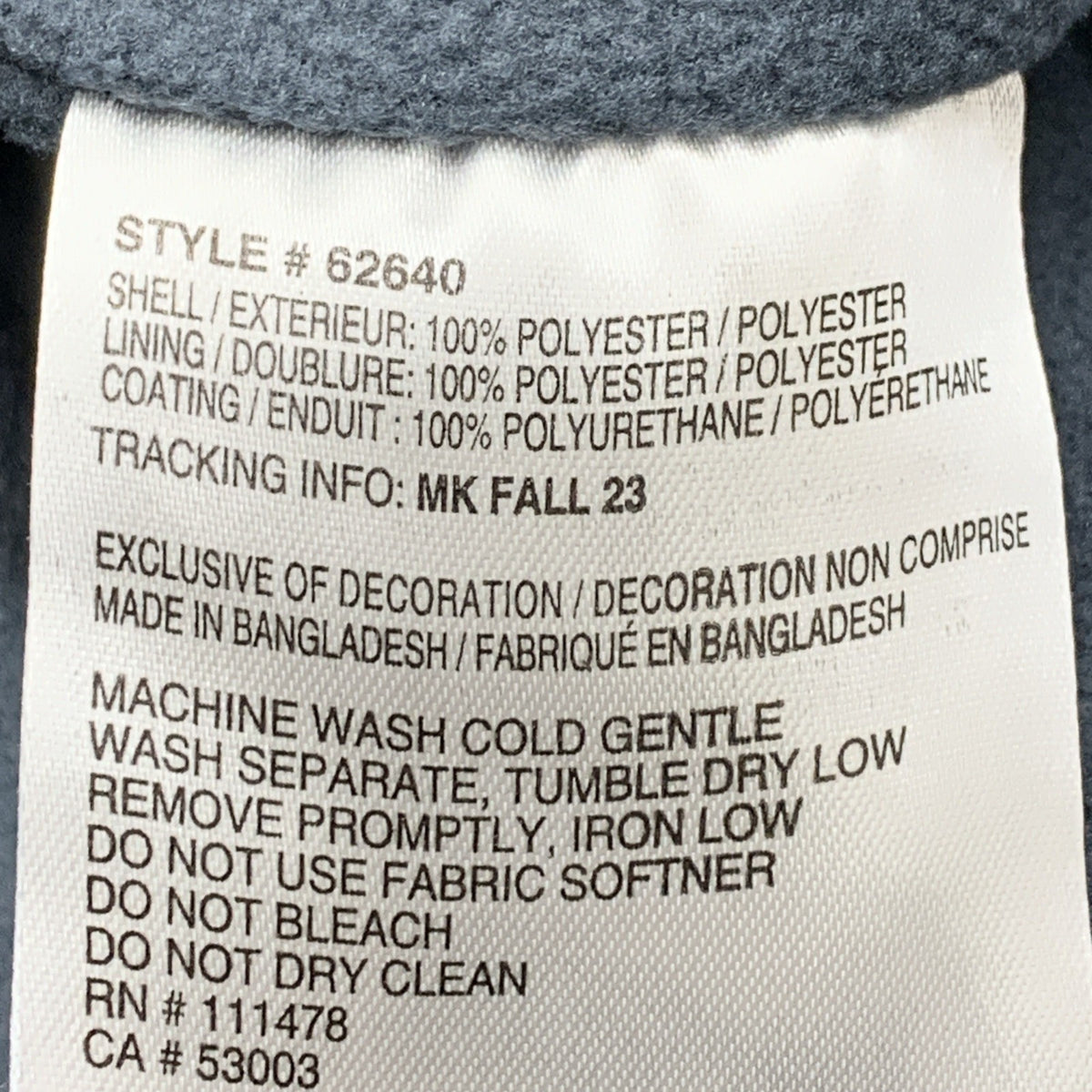 Arctix Women's Lumi Pull Over Fleece Lined Cargo Snow Pants Long Size M Steel