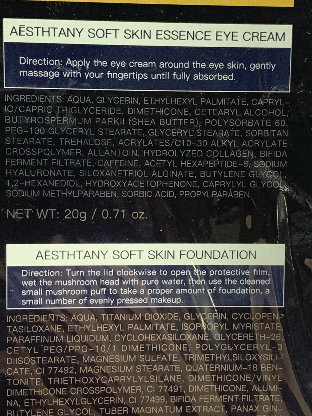 Aesthtany Rejuvenating Skin Luxurious Skin Care Nourishing, Firming - 8 Pc Set