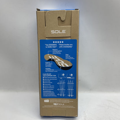 Sole Active Thick Insoles for Any Arch Height Size Men’s 4 Women’s 6 - 1 PAIR