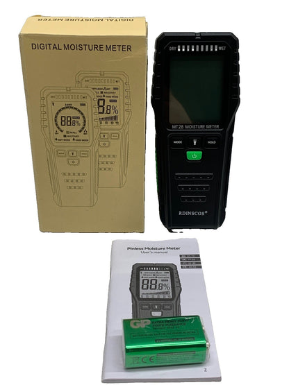 MT28 Inductive Wood Moisture Meter Digital Electrical Tester Measuring Tool