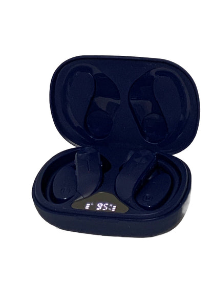 Q28s True Wireless Earbuds In-ear Blue Earhooks Earphone for Workout, Running