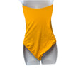 Sea Folly Australia Palm Paradise One Piece Sleeveless Yellow Rockmelon Size 6