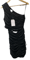 Dress the Population Women's Roxanne Bodycon Party Mini Dress Black Size Medium