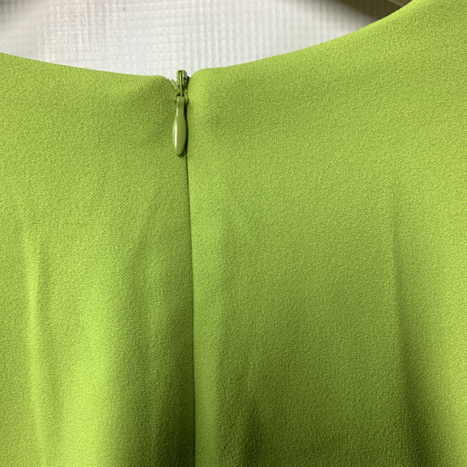 London Times Women's Short Sleeve Knee Length Crew Neck Side Button Green 18W