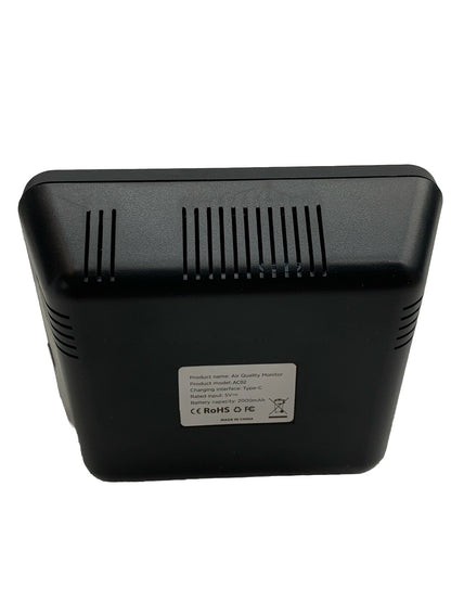 Air Quality Monitor AC02 Type-C Indoor Home 13-in-1 PM1/PM2.5/PM10/TVOC/ Black