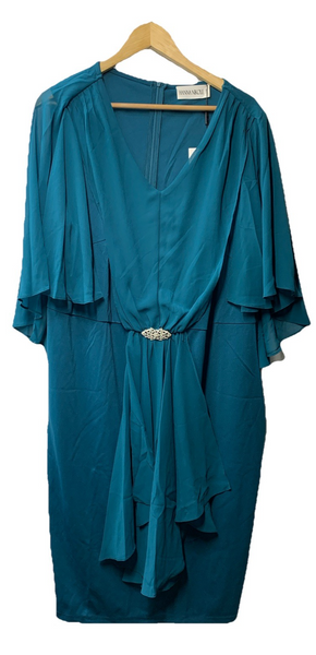 Hanna Nikole Women's Plus Size Cocktail Party Dresses for Wedding Guest Size 24W