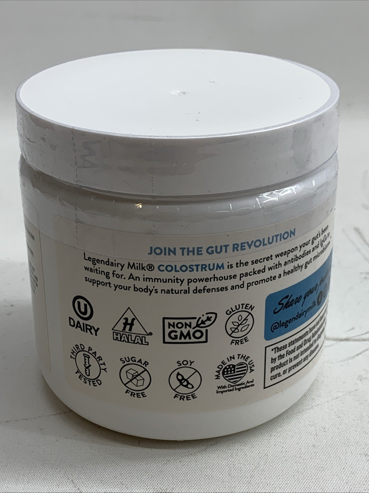 Legendairy Milk Colostrum Supplement Chewable Tablet Vanilla Flavored 60ct - 2pk