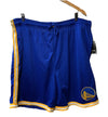 NBA Golden State Warriors Basketball Shorts Men's 3XL Mesh Shorts Blue Gold
