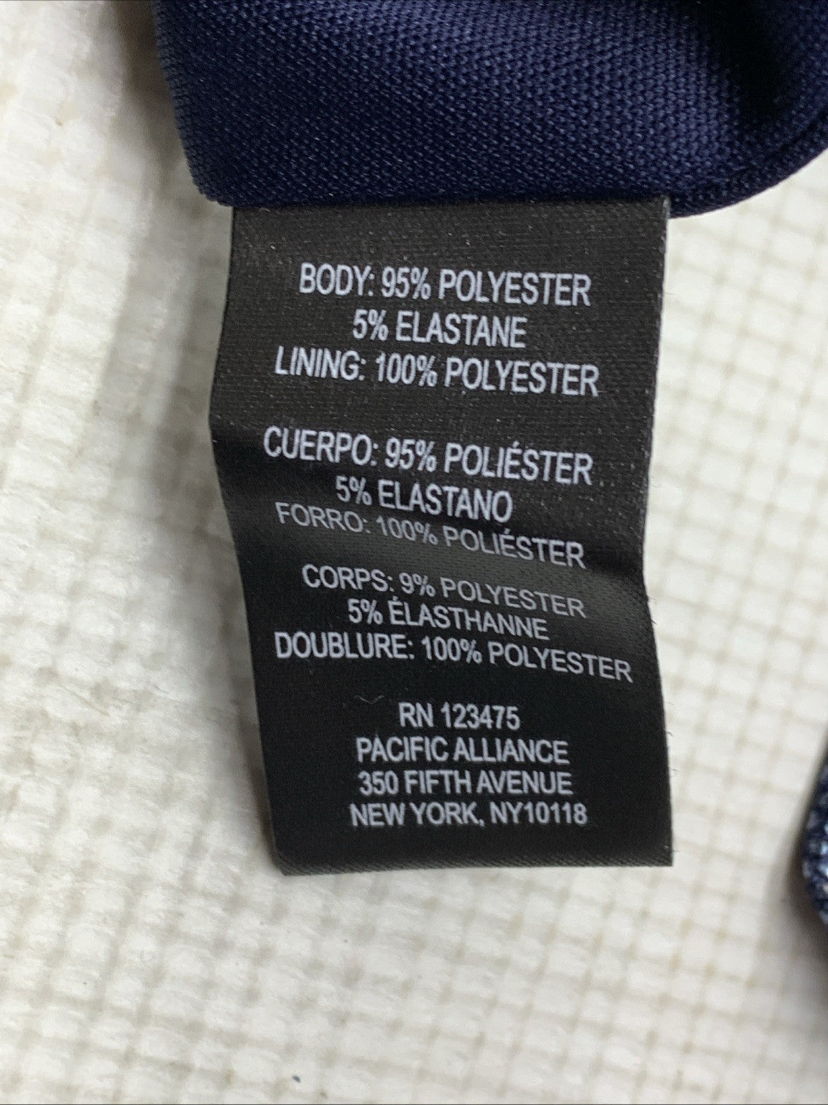 Tahari Knot-Front Elbow-Sleeve Metallic Jersey Long Gown Dress Navy Size 22W