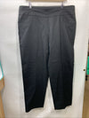 Ruby Rd Pull On Stretch Pants M Black Slimming Contour Waistband Pants Size 20W