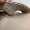 Kenneth Cole New York Women's Lessia Wedge Heeled Sandal Size 8.5 Light Gold