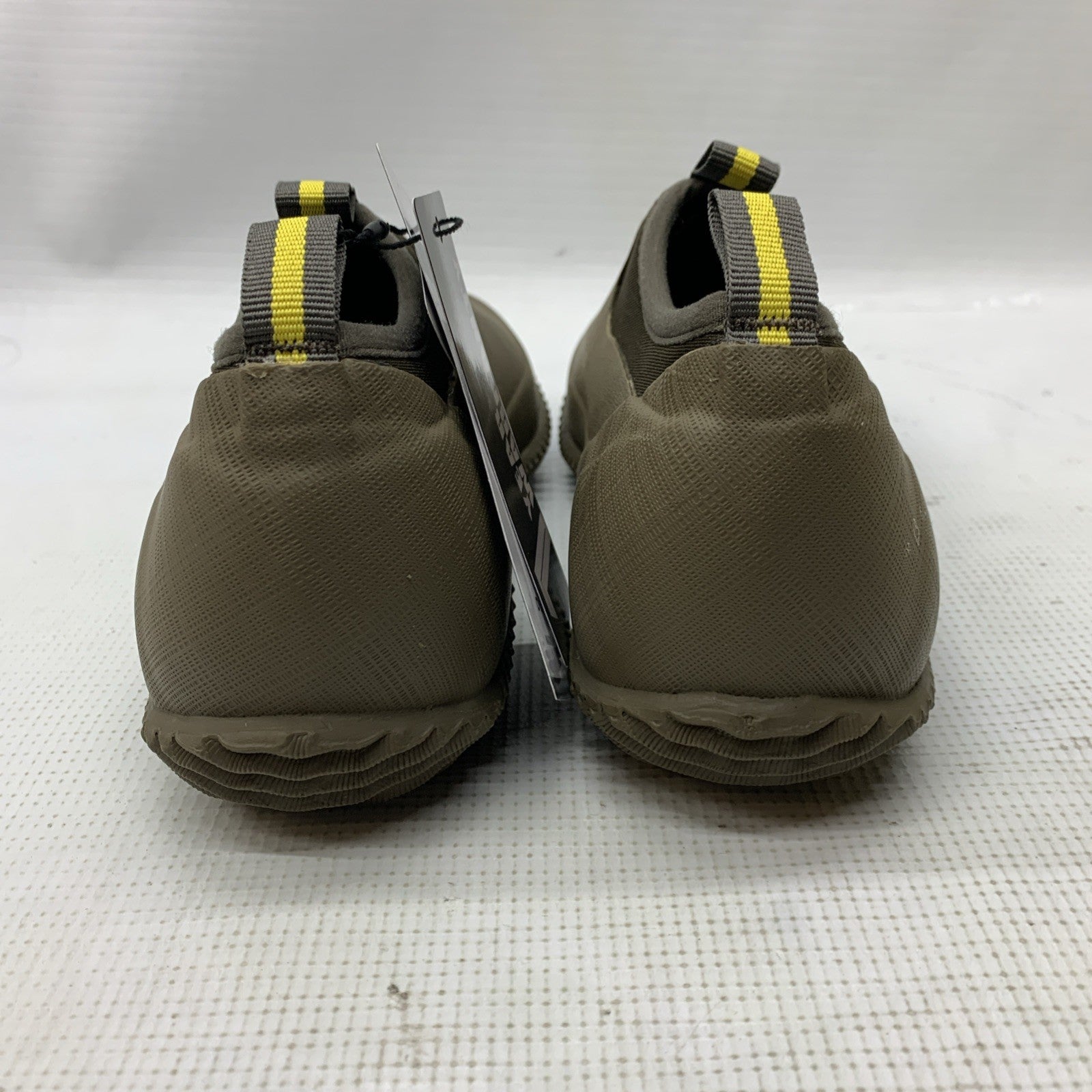 Waterproof Garden Shoes Men's Rain Boots Women's Slip-On Footwear Rubber Olive