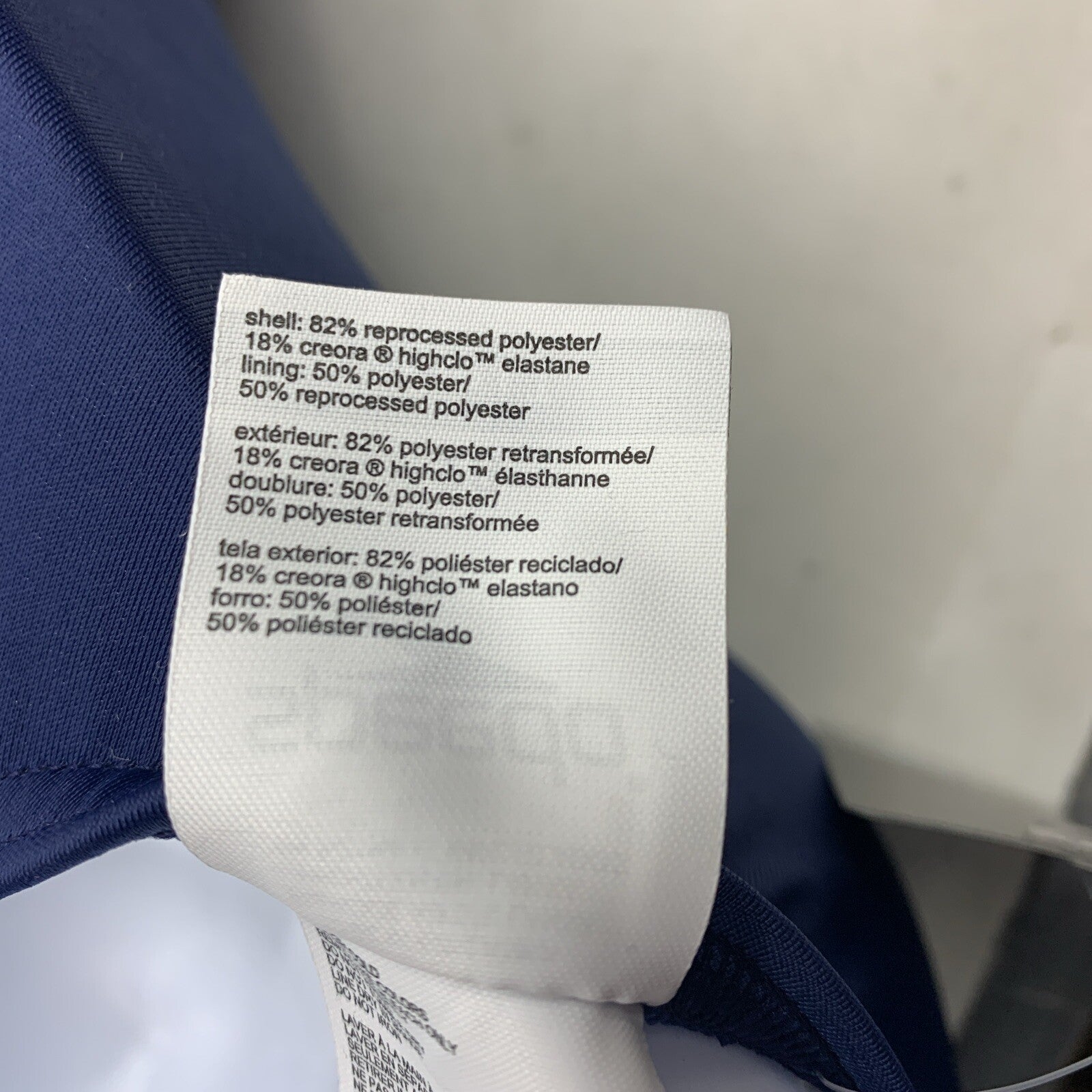 Speedo Women's Swimsuit Size 28 Navy Blue One Piece Prolt Super Pro Solid Pro LT