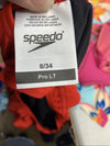 Speedo Women's Prolt Super Pro One Piece Swimsuit Speedo Red Size 8/34 Swimwear