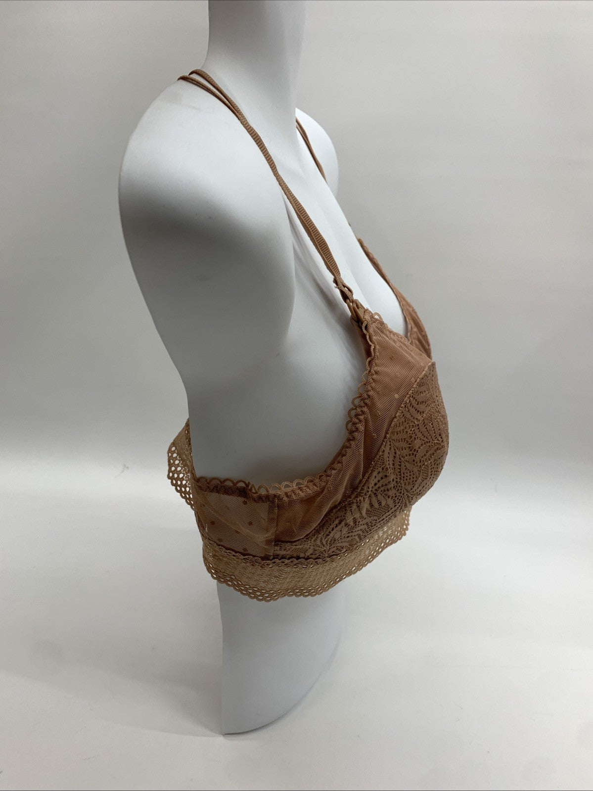 MOMANDA Lace Nursing Bra Wirefree Padded Breastfeeding Maternity Bras Size Large